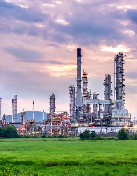 化学処理で使用される電動モーター