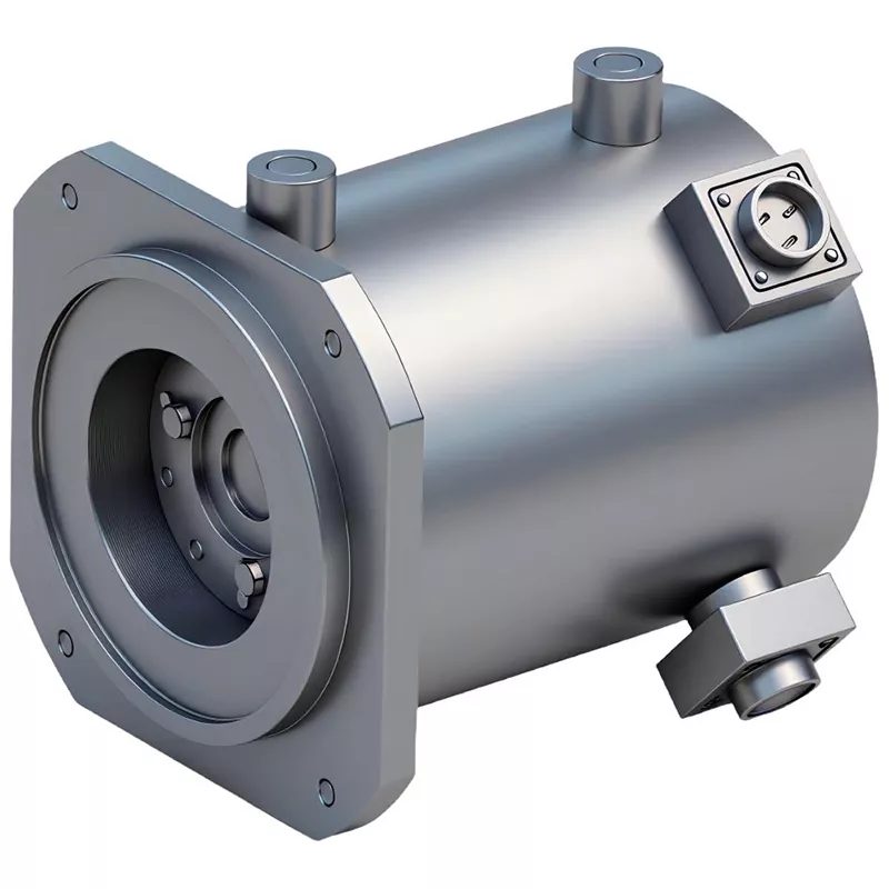 ステンレス製カンチレバー水冷永久磁石モーター